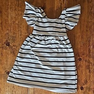 Girls B&W dress